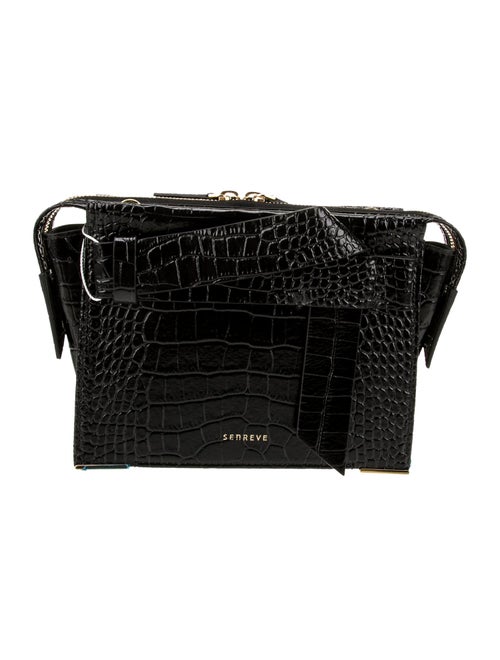 Senreve Embossed Leather Pouch