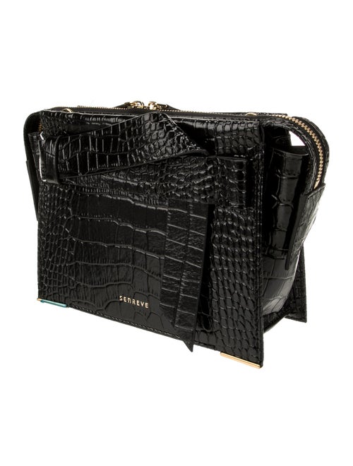 Senreve Embossed Leather Pouch