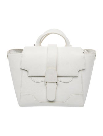 Senreve Leather Top Handle Bag