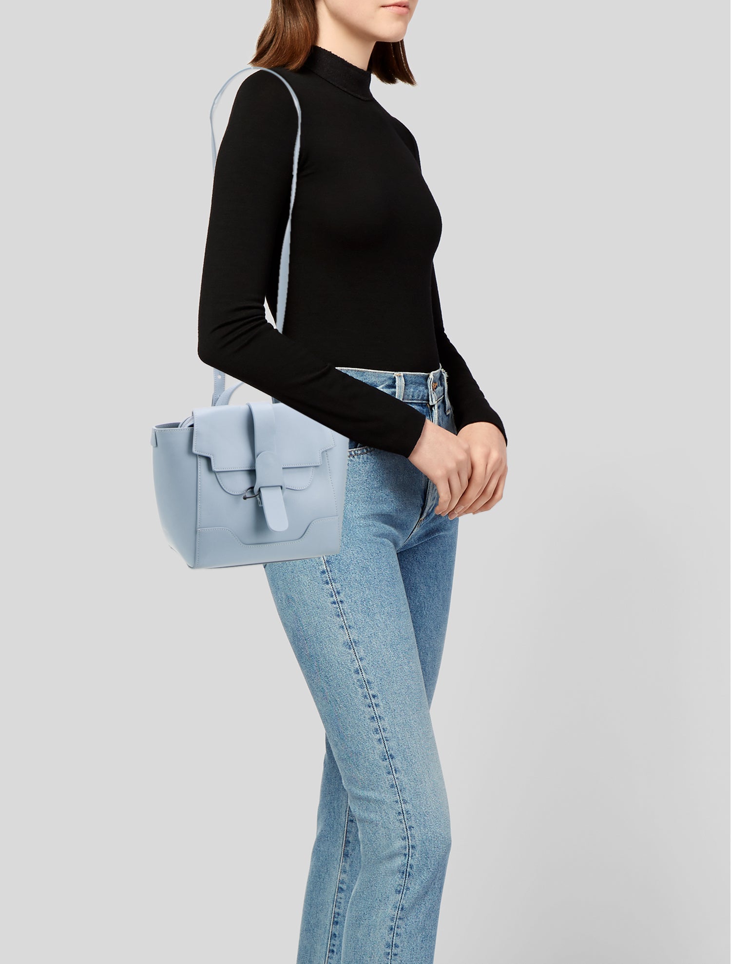 Senreve Leather Shoulder Bag