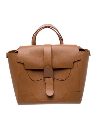Senreve Leather Top Handle Bag