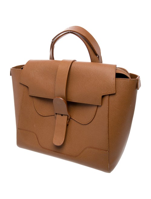 Senreve Leather Top Handle Bag