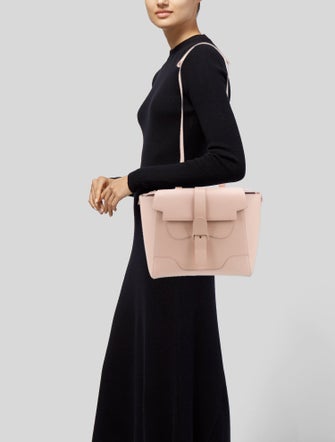 Senreve Leather Top Handle Bag