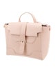 Senreve Leather Top Handle Bag