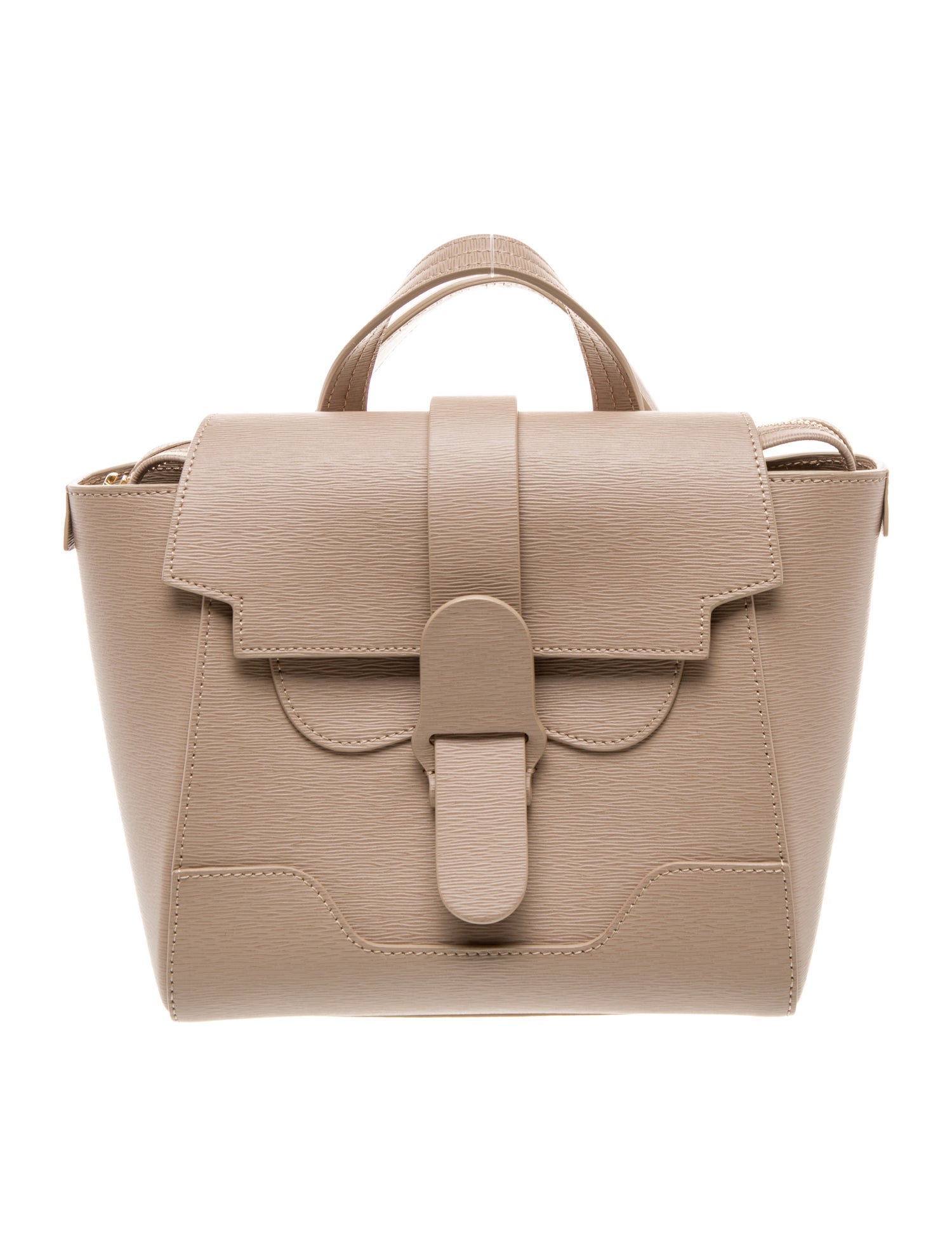 Senreve Leather Top Handle Bag