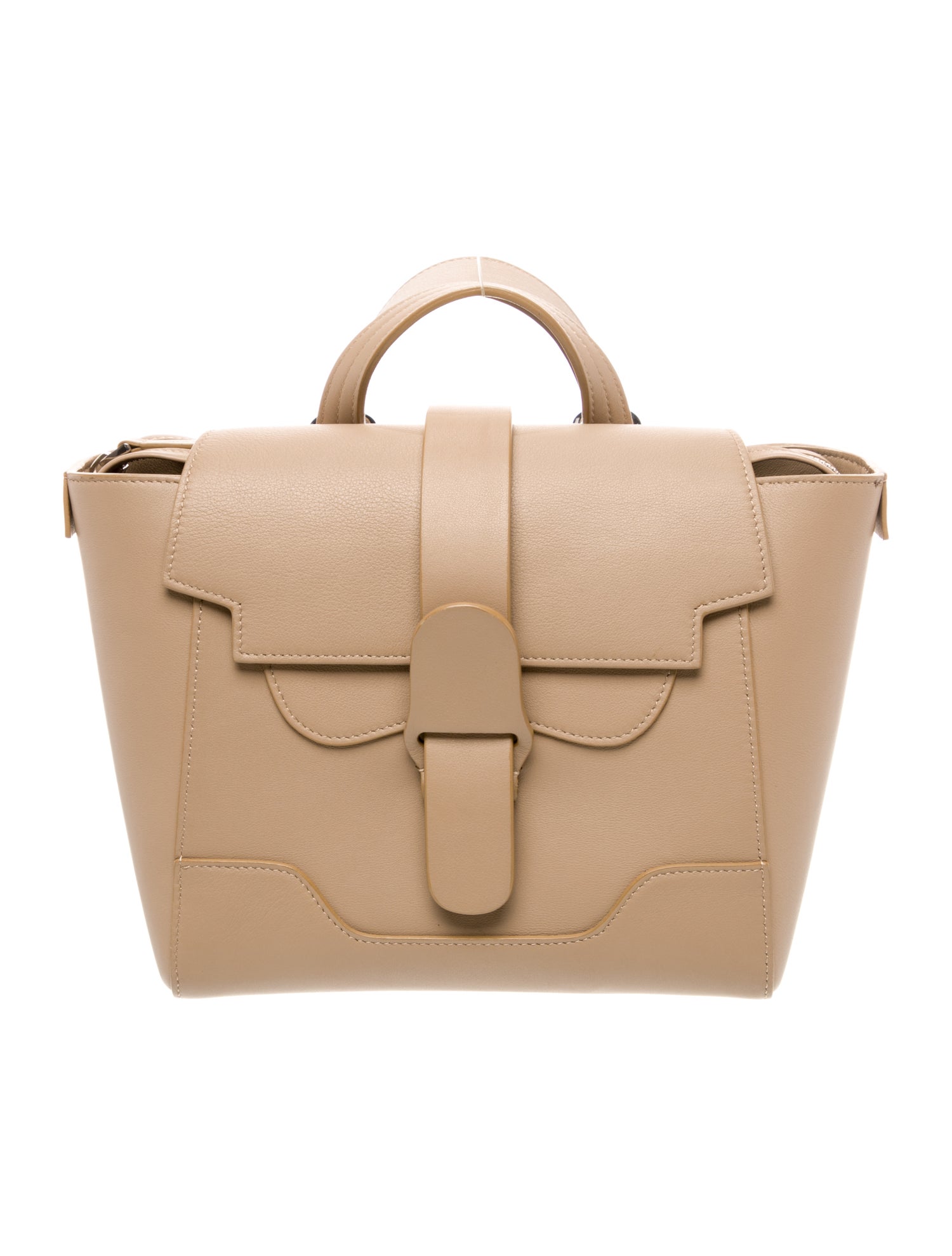 Senreve Leather Top Handle Bag