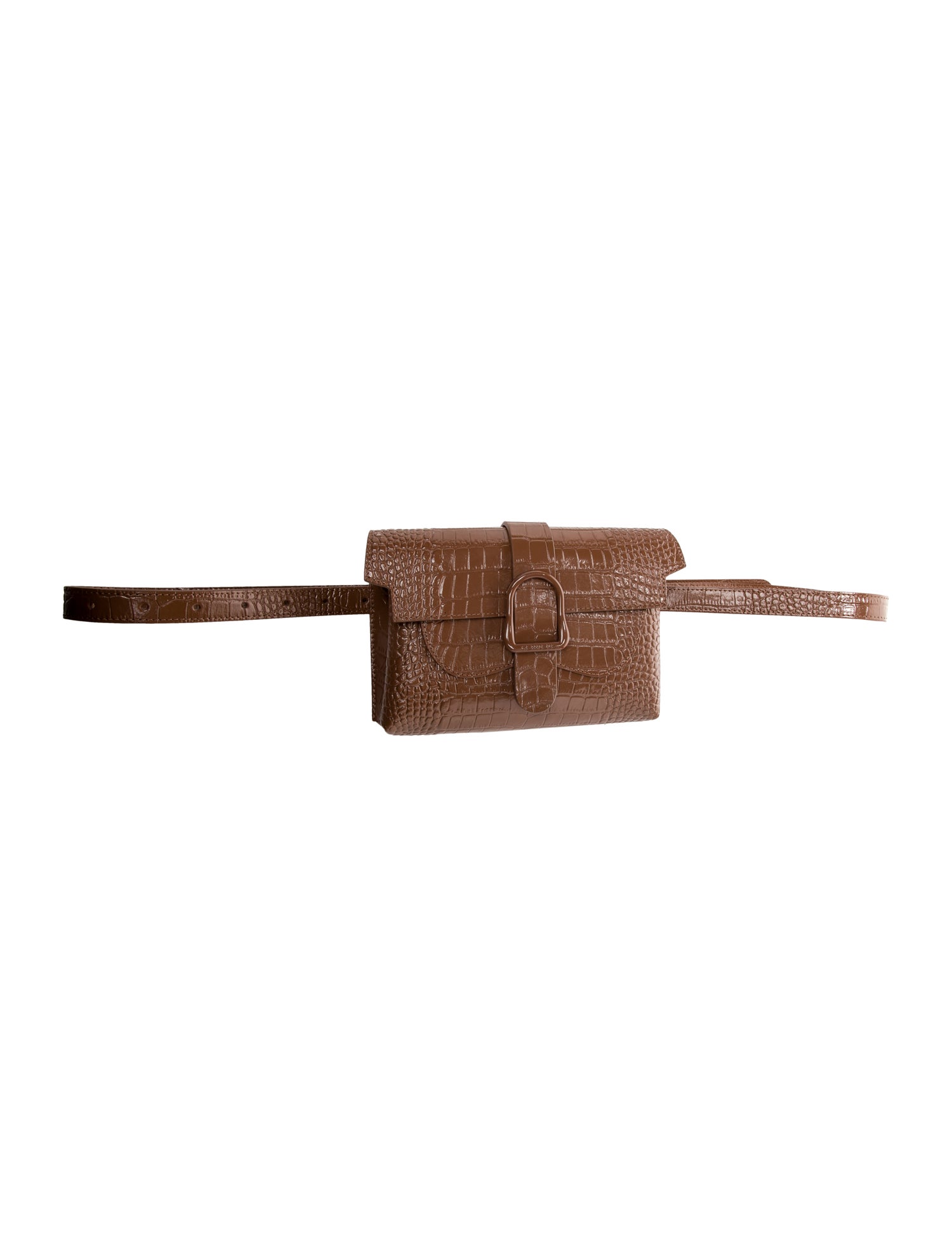 Senreve Embossed Leather Belt Bag