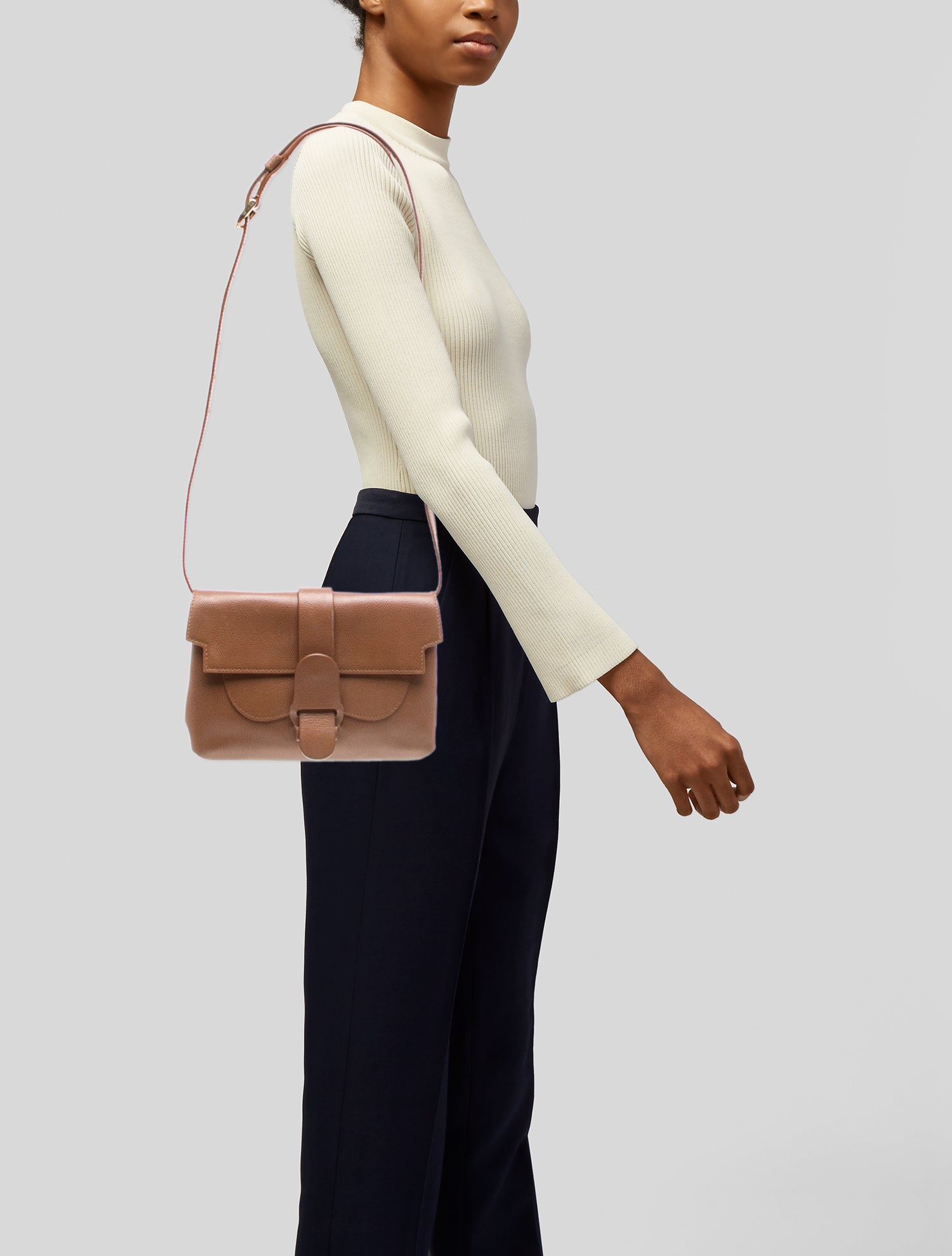 Senreve Leather Shoulder Bag