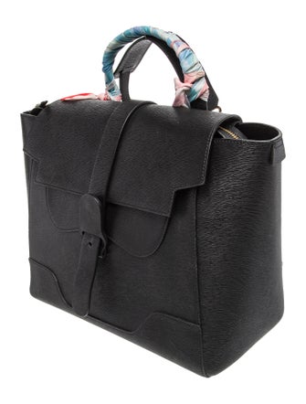 Senreve Leather Top Handle Bag