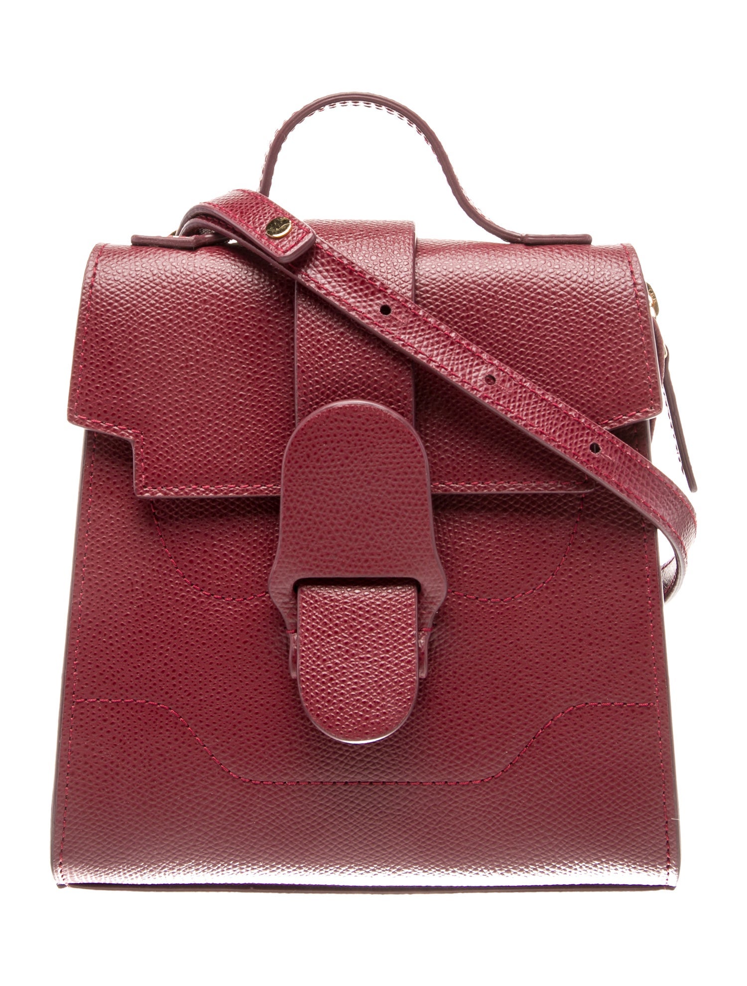 Senreve Saffiano Leather Crossbody Bag