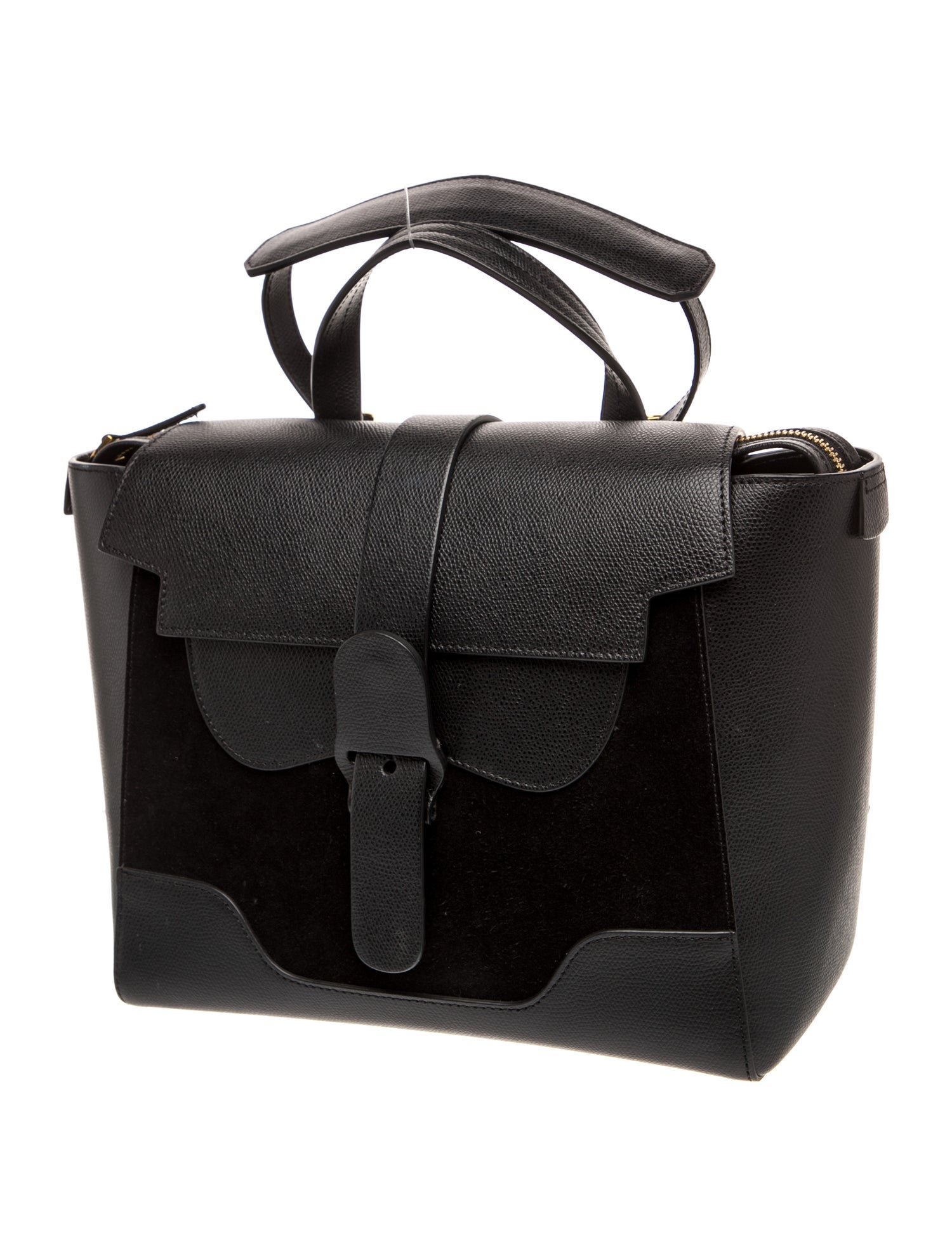 Senreve Leather Top Handle Bag