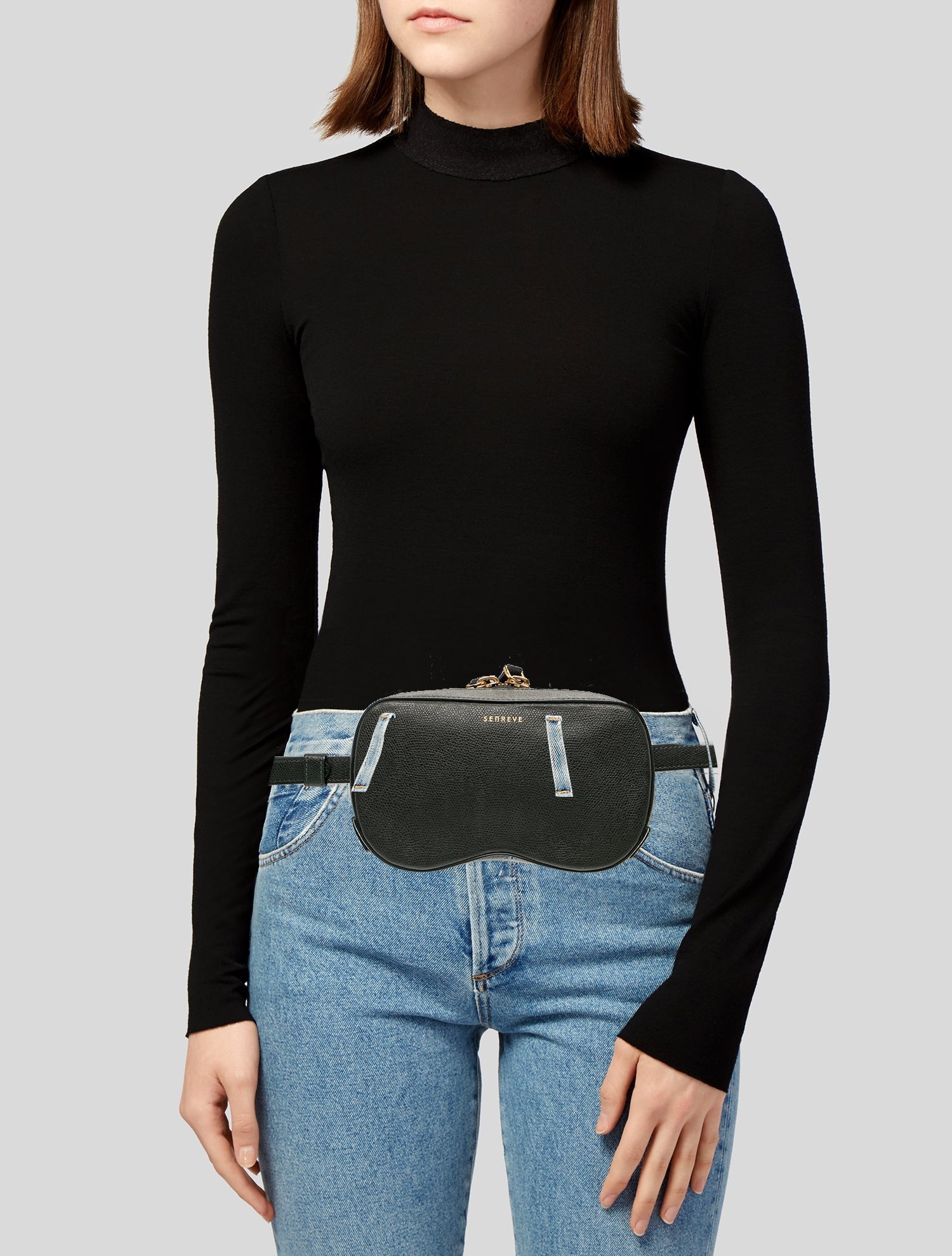 COS Leather Belt Bag - Black Waist Bags, Handbags - CSO23447 | The