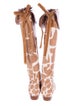 Sergio Rossi Ponyhair Boots
