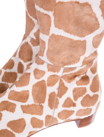 Sergio Rossi Ponyhair Boots