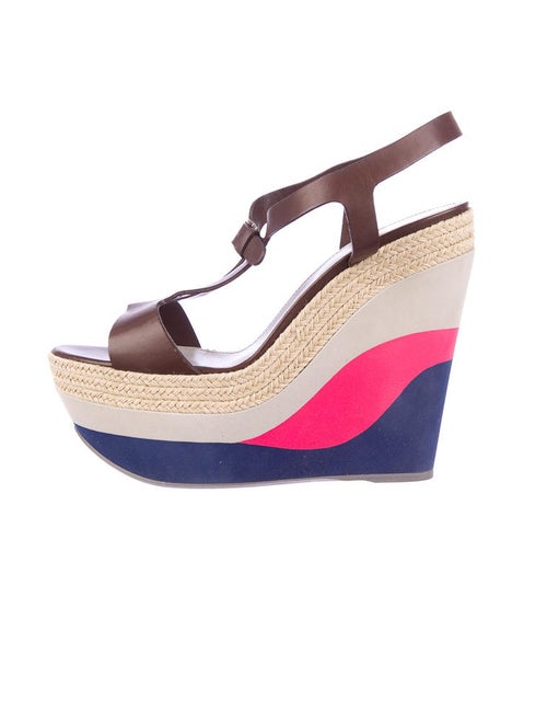 Sergio Rossi Platform Wedges