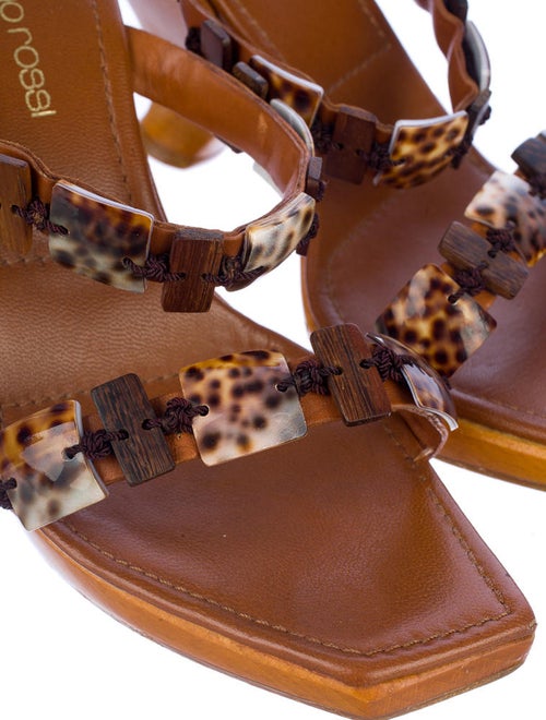 Sergio Rossi Wedge Sandals