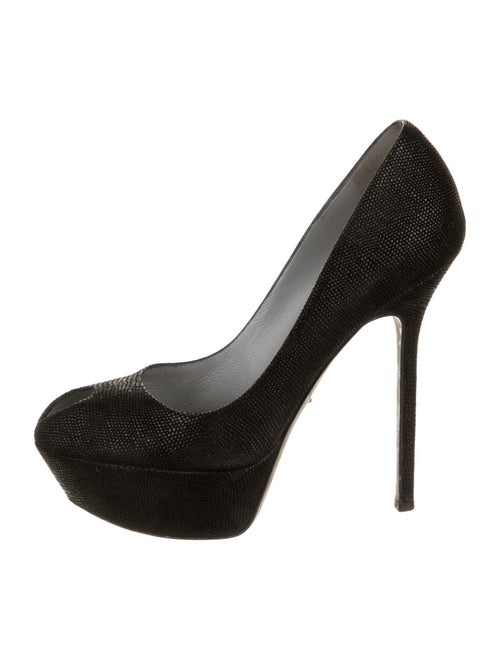 Sergio Rossi Leather Pumps Black
