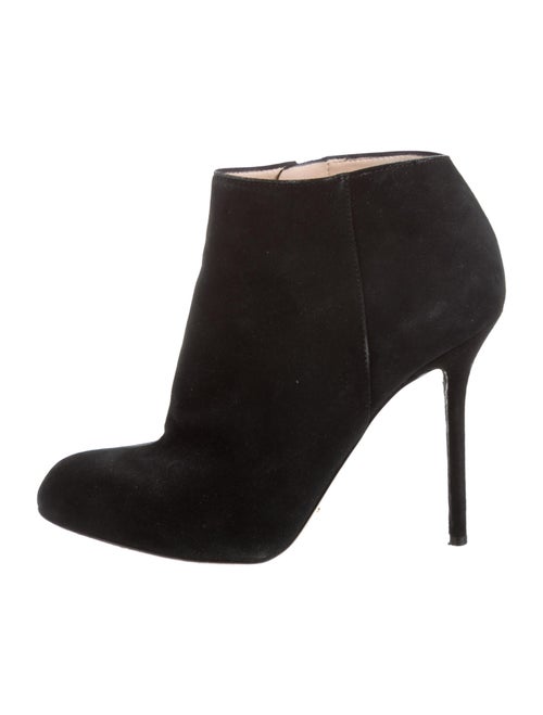 Sergio Rossi Suede Boots Black