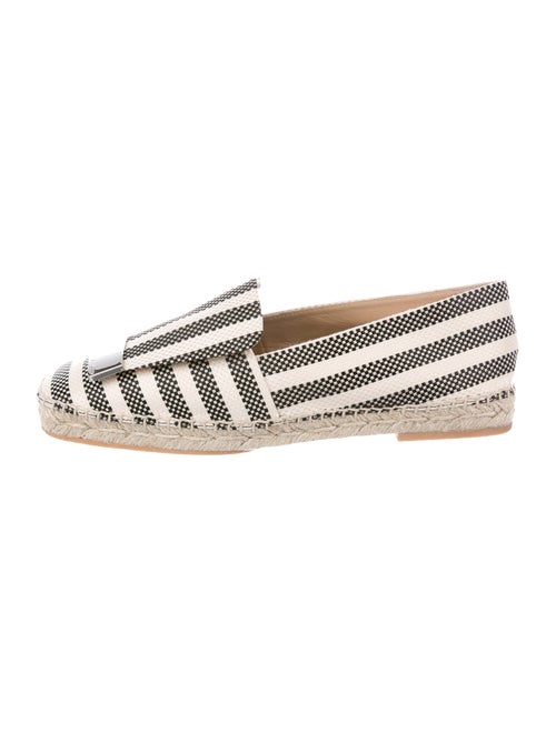 Sergio Rossi Striped Espadrilles