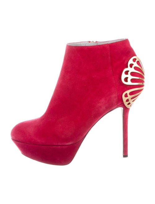 Sergio Rossi Suede Boots Green