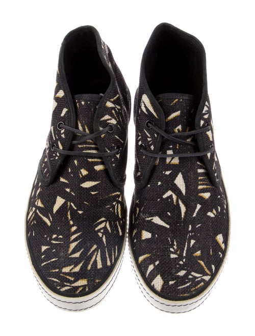 Sergio Rossi Canvas Printed Sneakers