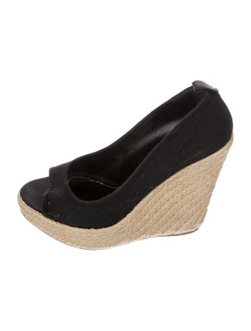 Sergio Rossi Sandals Canvas Espadrilles Us10.5, It40.5 | 10.5
