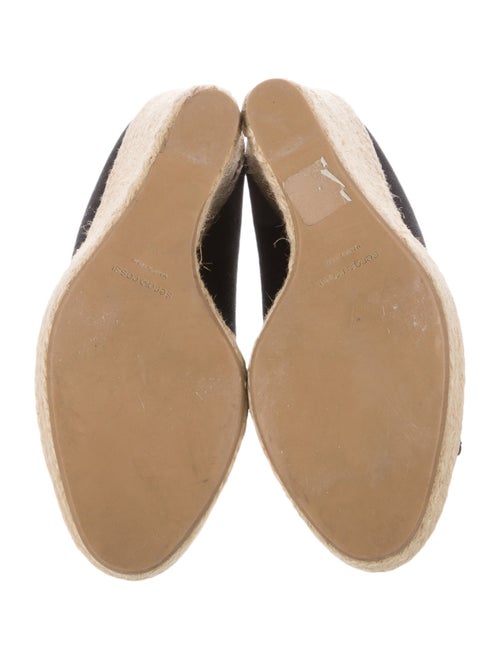 Sergio Rossi Canvas Espadrilles