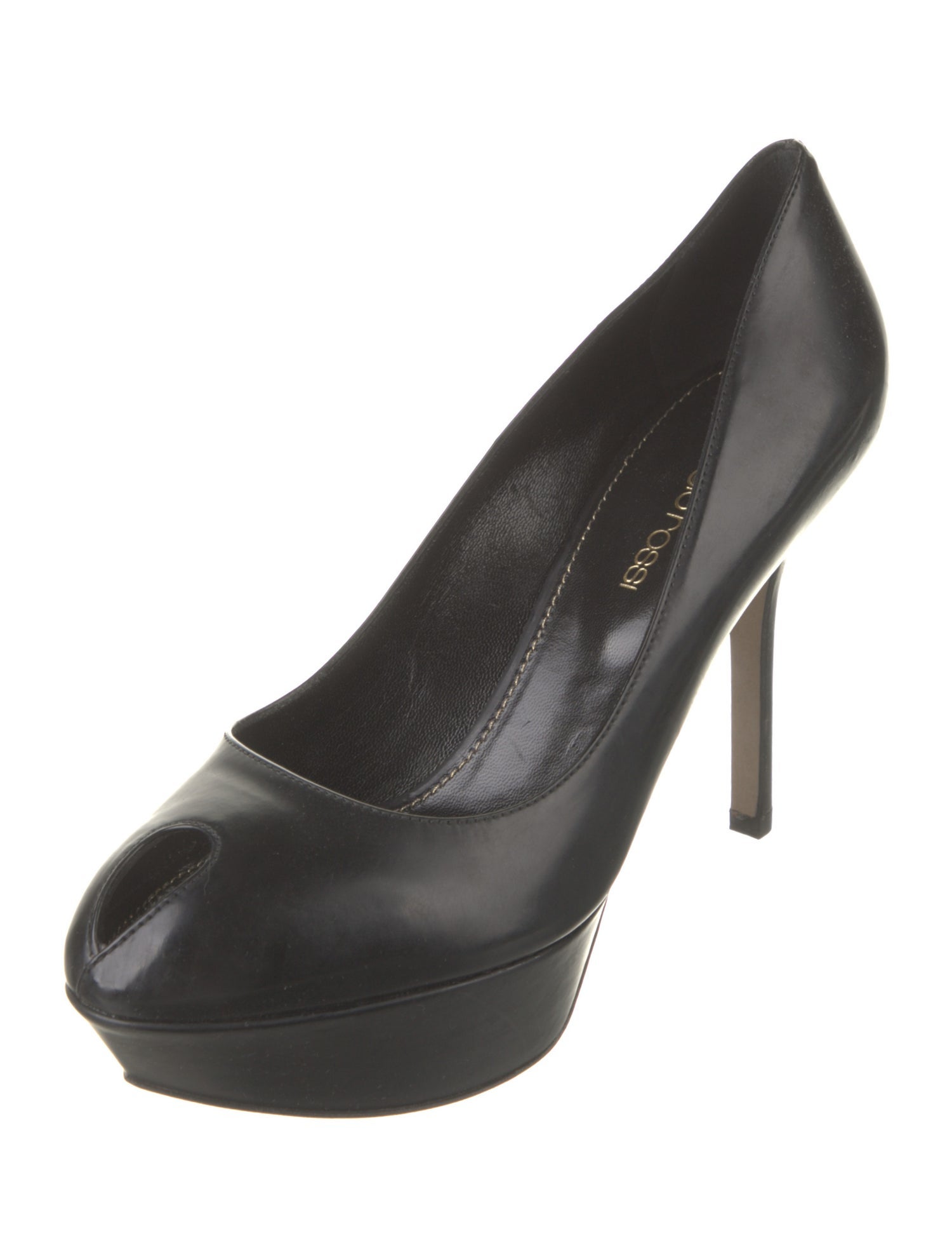 Sergio Rossi Leather Pumps