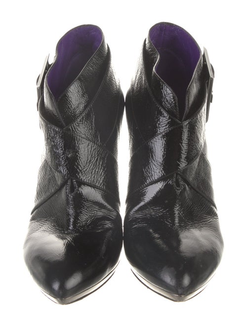 Sergio Rossi Patent Leather Boots