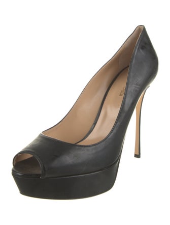 Sergio Rossi Leather Pumps