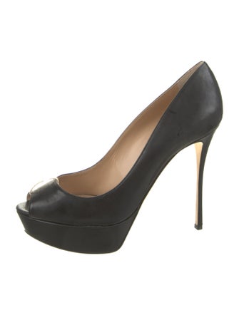 Sergio Rossi Leather Pumps