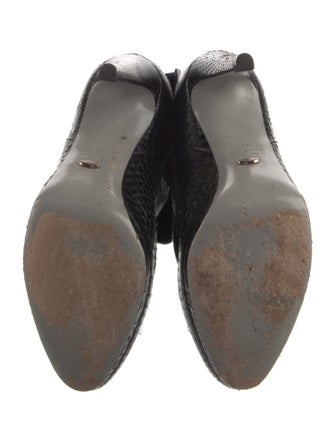 Sergio Rossi Snakeskin Boots