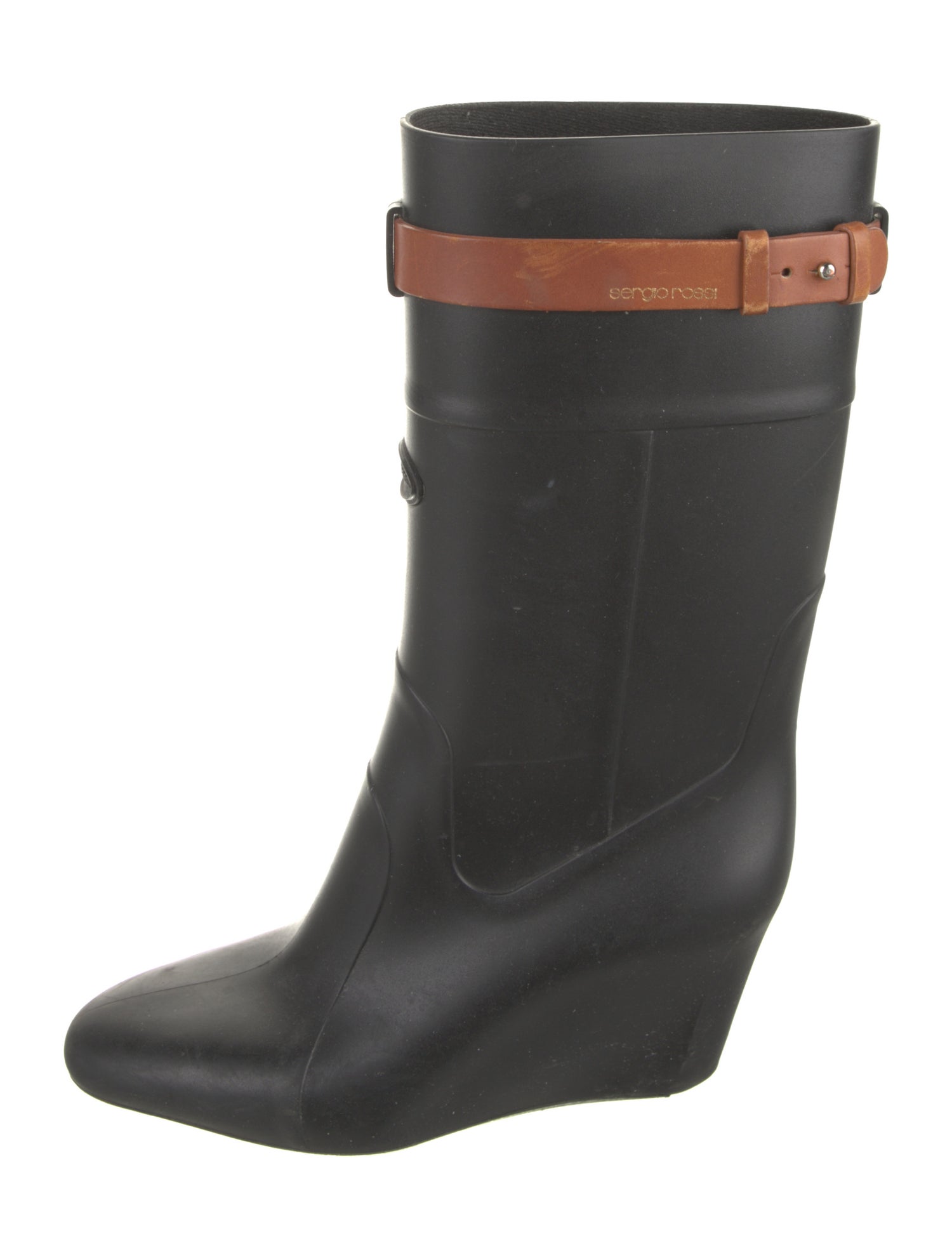 Sergio Rossi Rubber Rain Boots