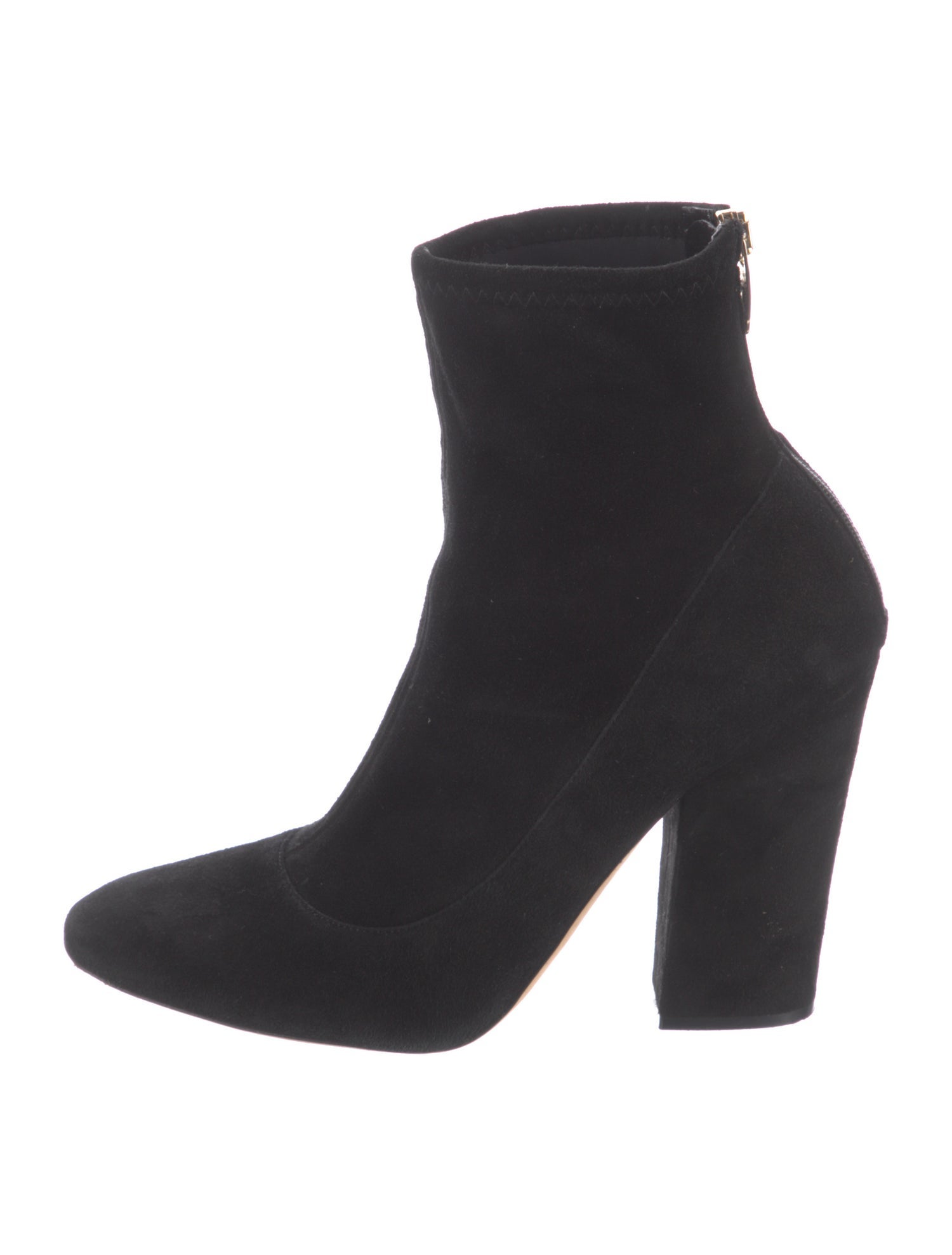 Sergio Rossi Suede Sock Boots