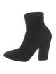 Sergio Rossi Suede Sock Boots