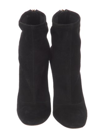 Sergio Rossi Suede Sock Boots