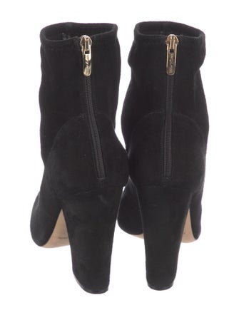 Sergio Rossi Suede Sock Boots