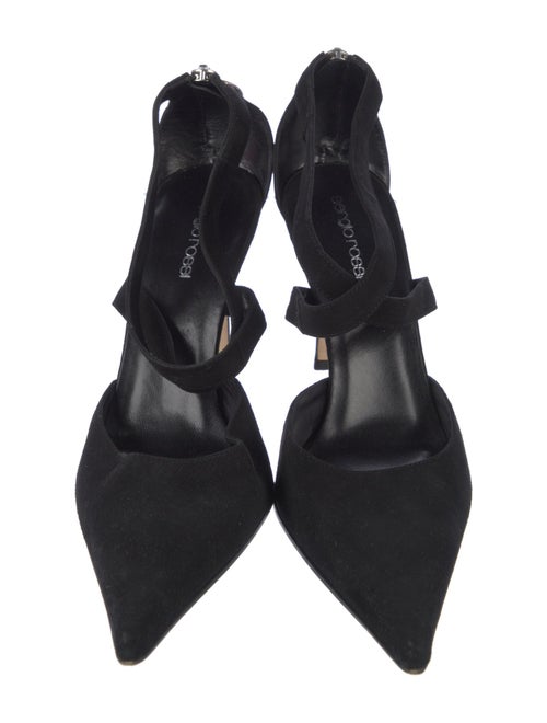 Sergio Rossi Suede Mules