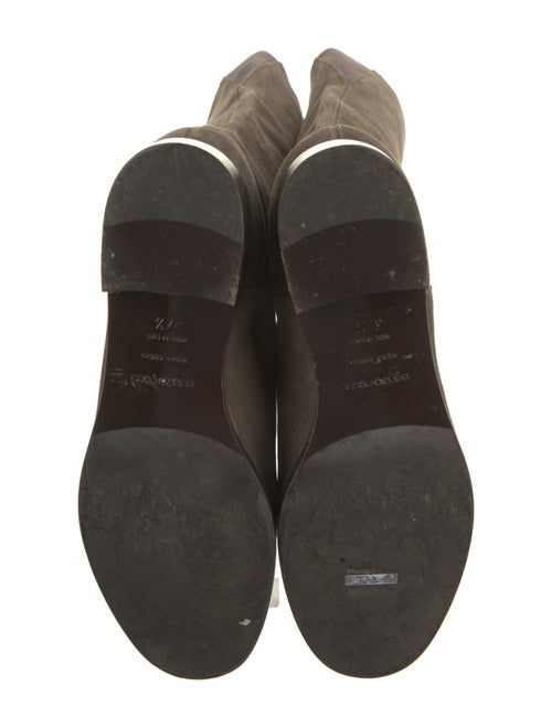 Sergio Rossi Suede Riding Boots