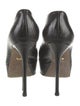Sergio Rossi GG Embossed Patent Leather Pumps