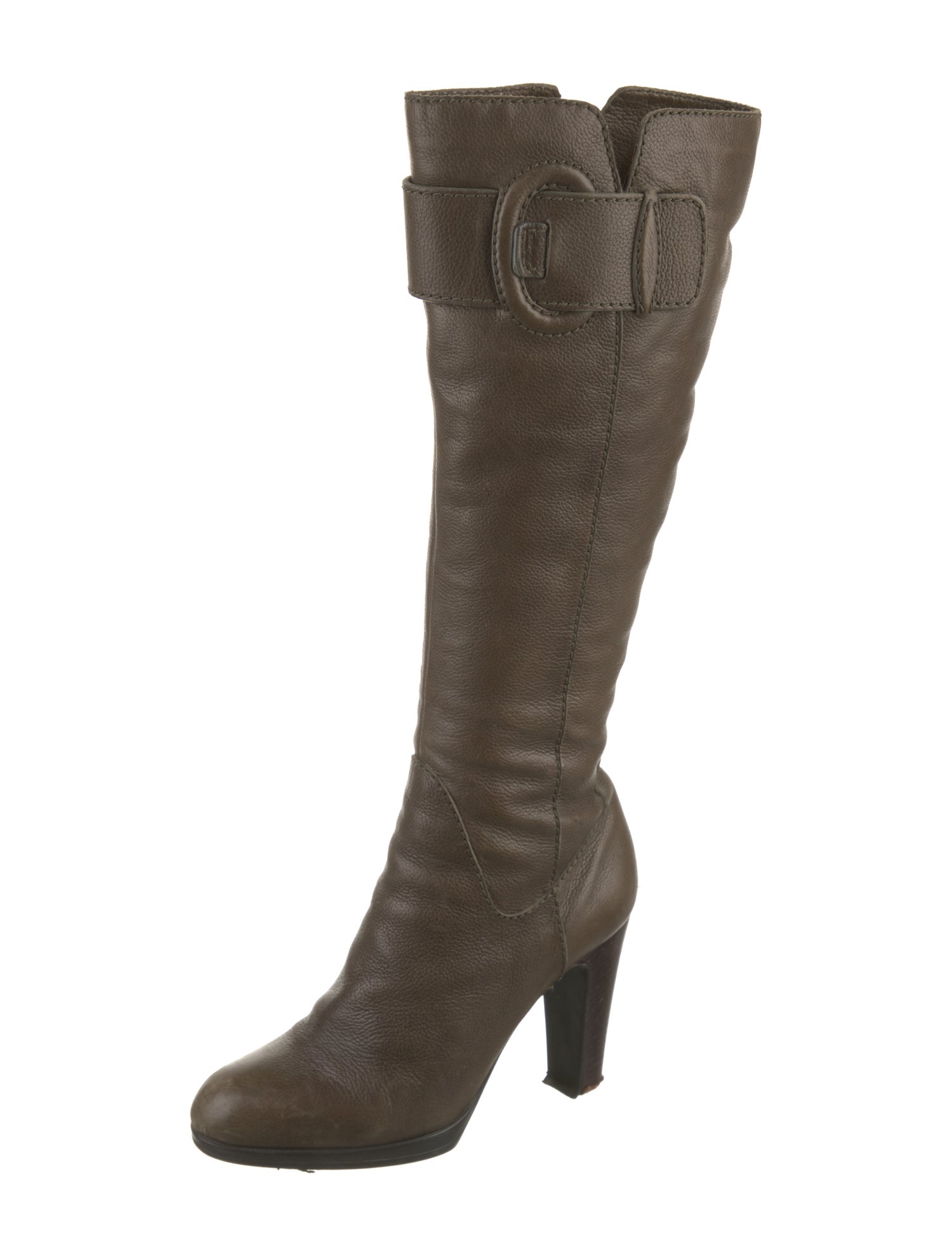 Sergio Rossi Leather Boots