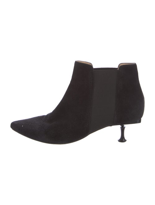 Sergio Rossi Suede Chelsea Boots