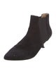 Sergio Rossi Suede Chelsea Boots