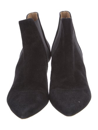 Sergio Rossi Suede Chelsea Boots
