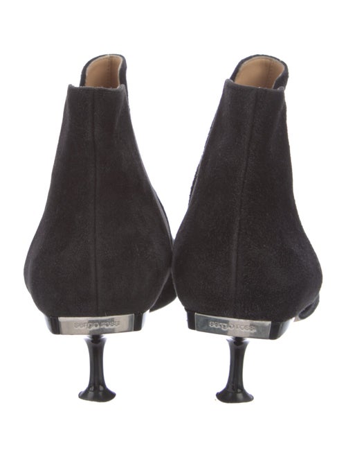 Sergio Rossi Suede Chelsea Boots