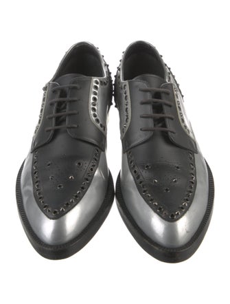 Sergio Rossi Patent Leather Dress Loafers