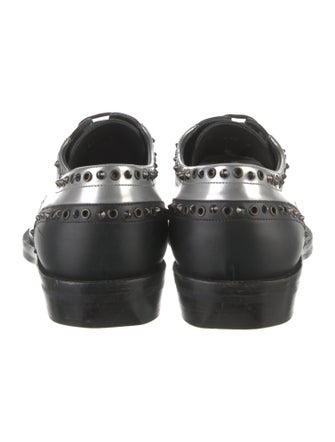Sergio Rossi Patent Leather Dress Loafers
