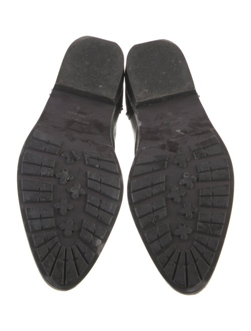 Sergio Rossi Patent Leather Dress Loafers