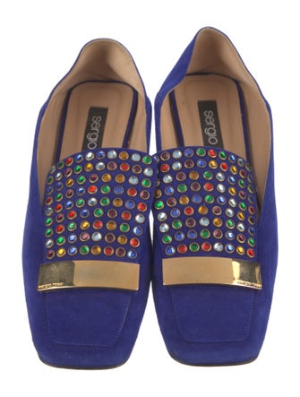 Sergio Rossi Suede Loafers