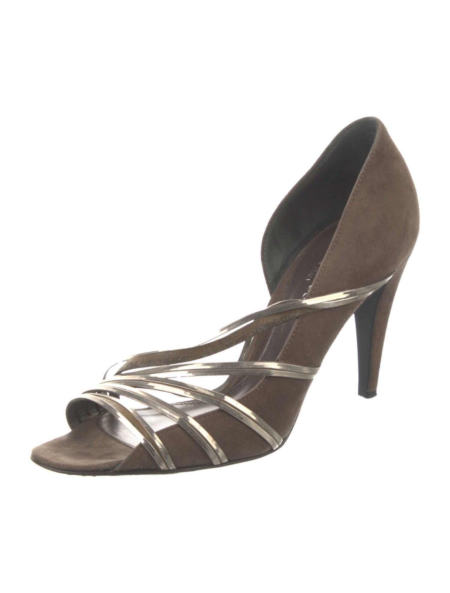 Sergio Rossi Suede D'Orsay Pumps